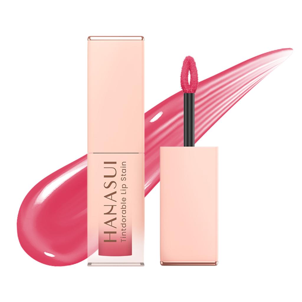 Hanasui Tintdorable Lip Stain - Long Lasting Halal Liptint with 9 Shades Available - Cherry, Cherry Berry, Sweet, Bloody, Root, Coffee, Wine