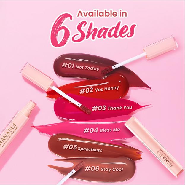 Hanasui GLAZEDORABLE VINYL Stain Glazed Plumpy Vinyl Lips