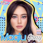 SOFTLENS TERMURAH - Maqiu Gray / Brown Normal - Minus -1000 Diameter 14,50 Mm