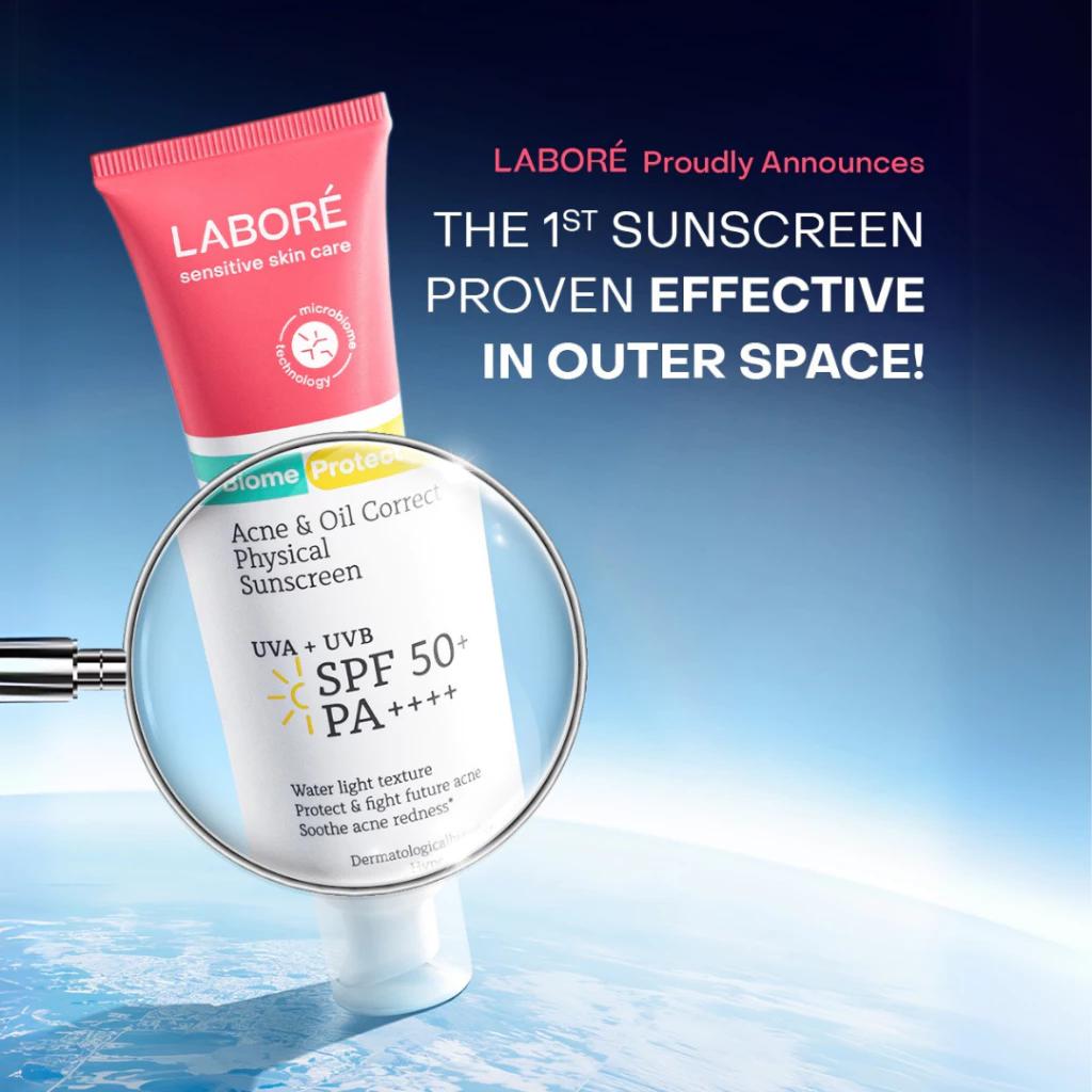 Labore Acne Oil Correct Physical Sunscreen SPF50 PA - First Acne-Sunscreen