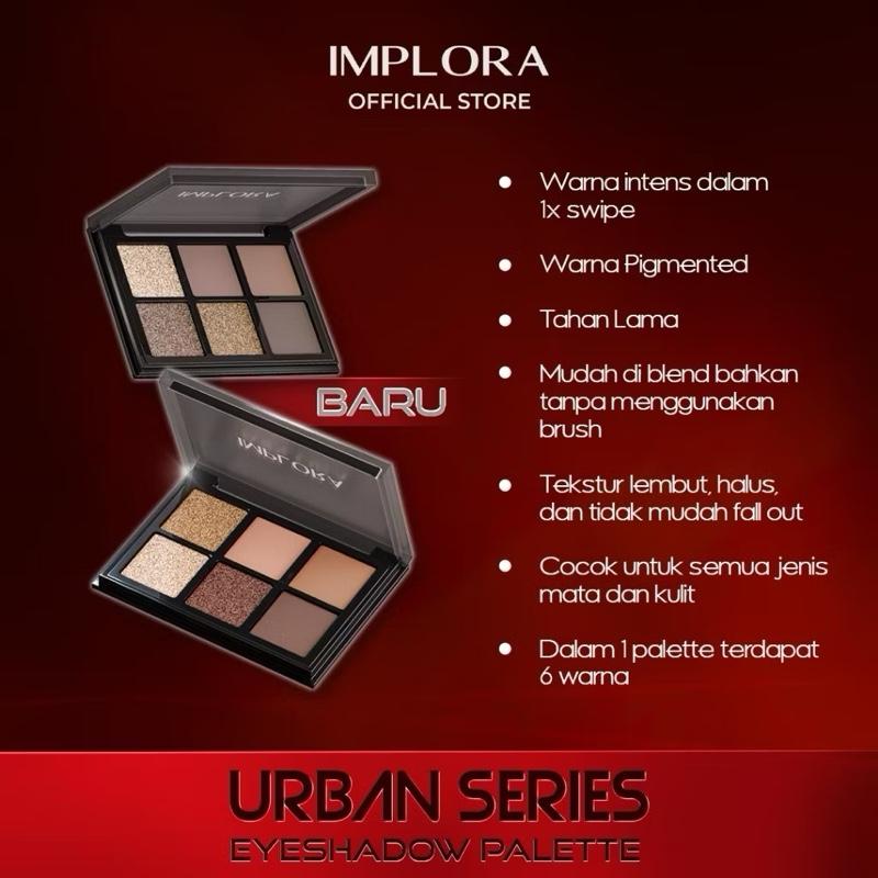 Implora Urban Eyeshadow Duo – Afterglow & Afterglam | Bold Color, Seamless Blend