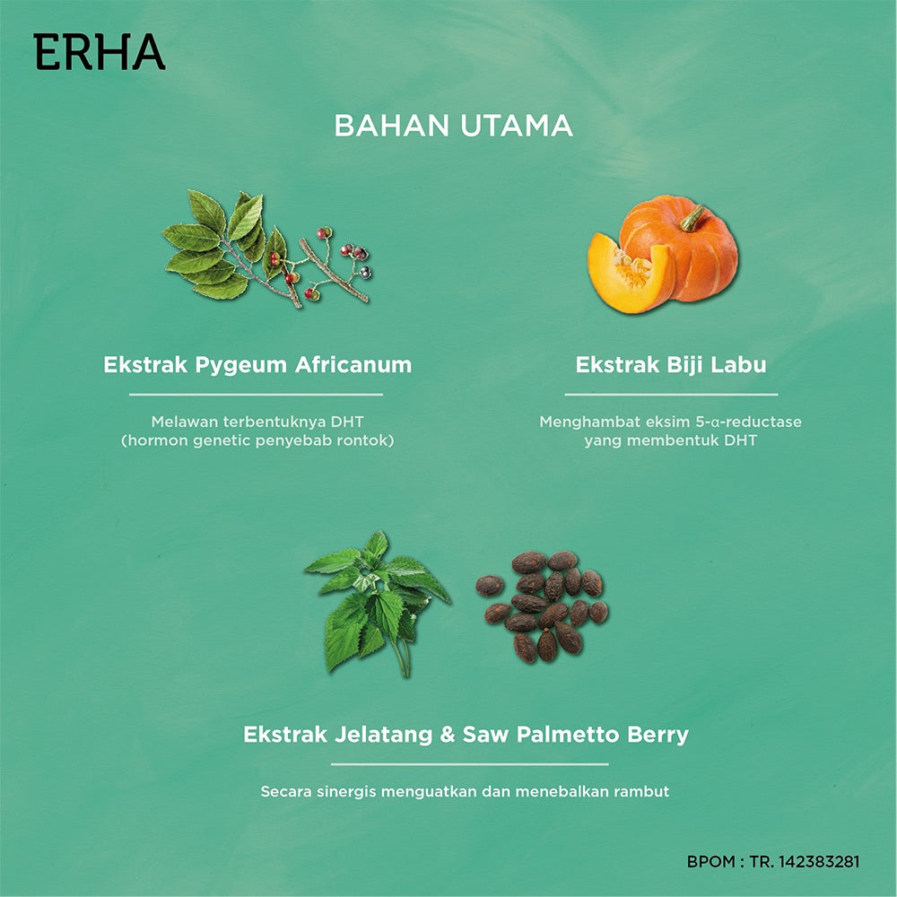 ERHA Follicore 30 caps - Suplemen Rambut Rontok