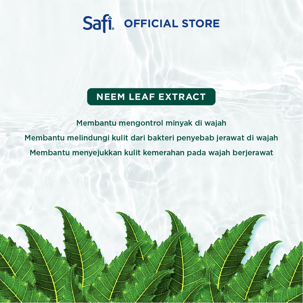 SAFI - Naturals Micellar Water - With Neem 100ml - Pembersih Wajah