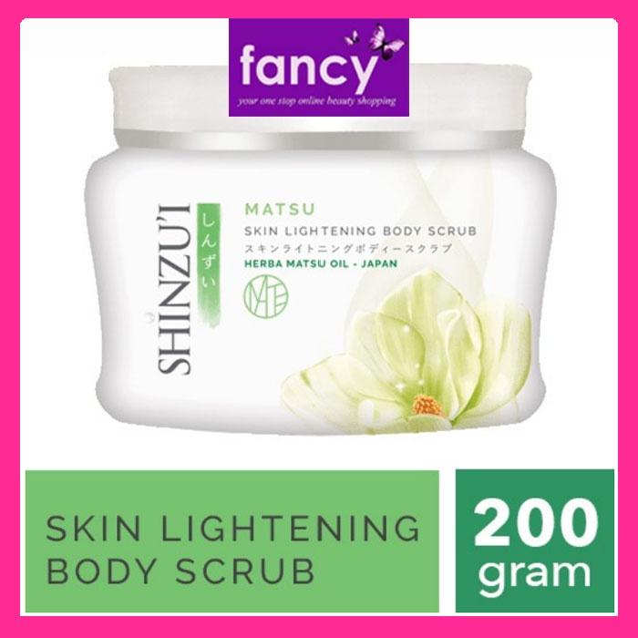 Shinzui Skin Lightening Body Scrub 120g / 200g – Kirei / Matsu / Hana / Kensho / Myori – Brightening Lulur Scrub