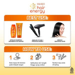 Makarizo Hair Energy VITAGLITZ Hair Keratin Serum ROYAL JELLY 1ml Satuan