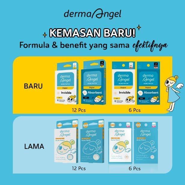 Derma Angel Acne Patch Plus Day 6’s – Invisible Pimple Patch with Salicylic Acid for All-Day Protection ️