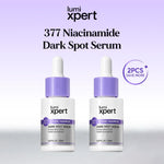 Lumixpert 377 Nicianamide Dark Spot Serum 20ml Menyamarkan noda hitam dan bekas jerawat Meratakan warna kulit dan mengurangi kusam