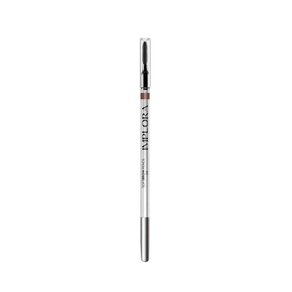 Implora New Softbrow Pencil | Pensil Alis Black Brown Dark Eyebrow | Korean Look