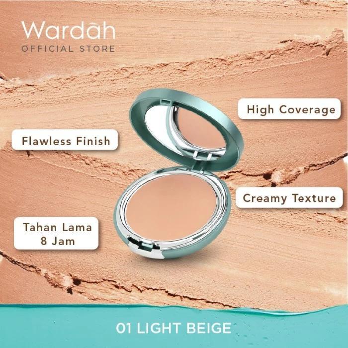 Wardah Exclusive Creamy Foundation 12g – High Coverage & Long-Lasting Finish