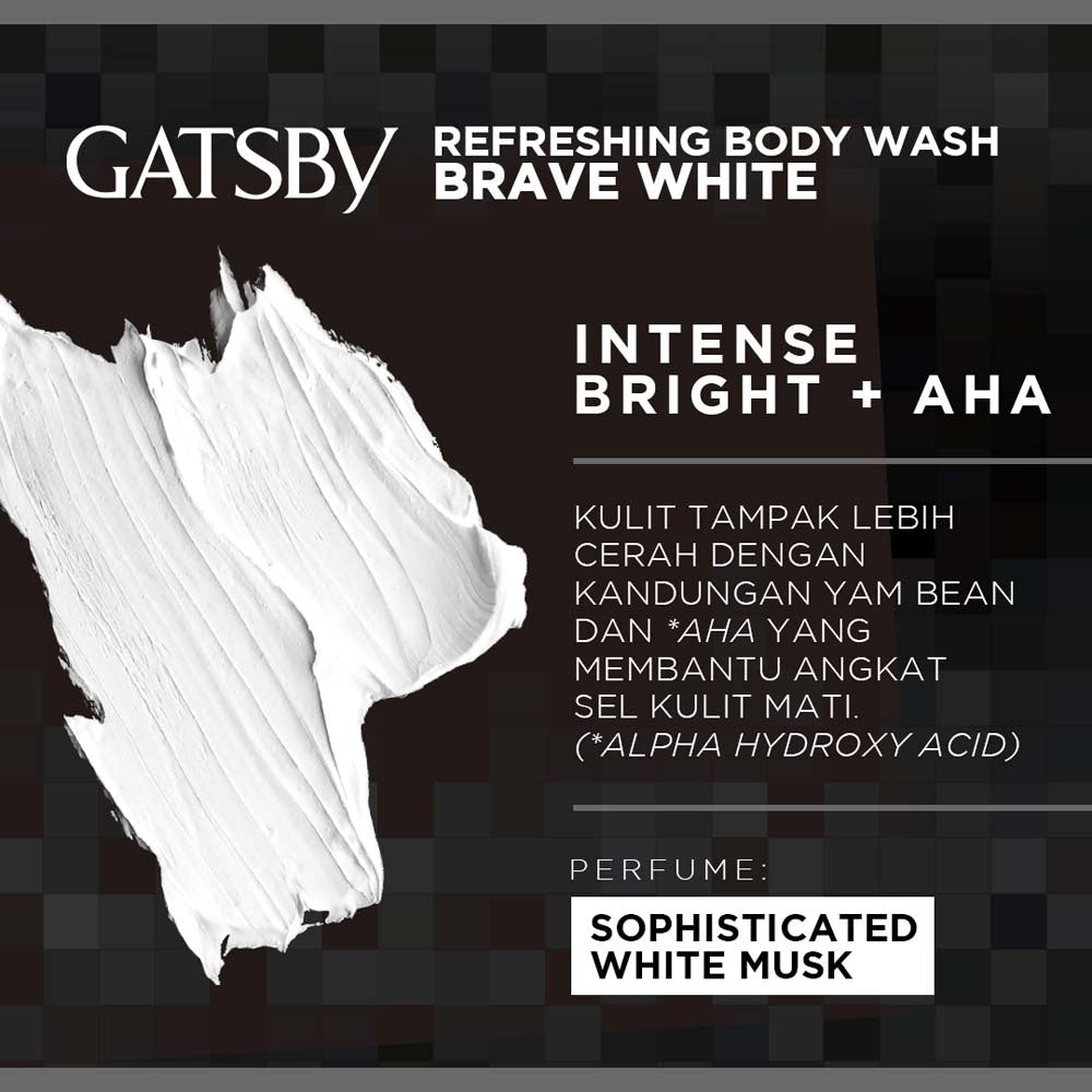 GATSBY Refreshing Body Wash Brave White 250ml