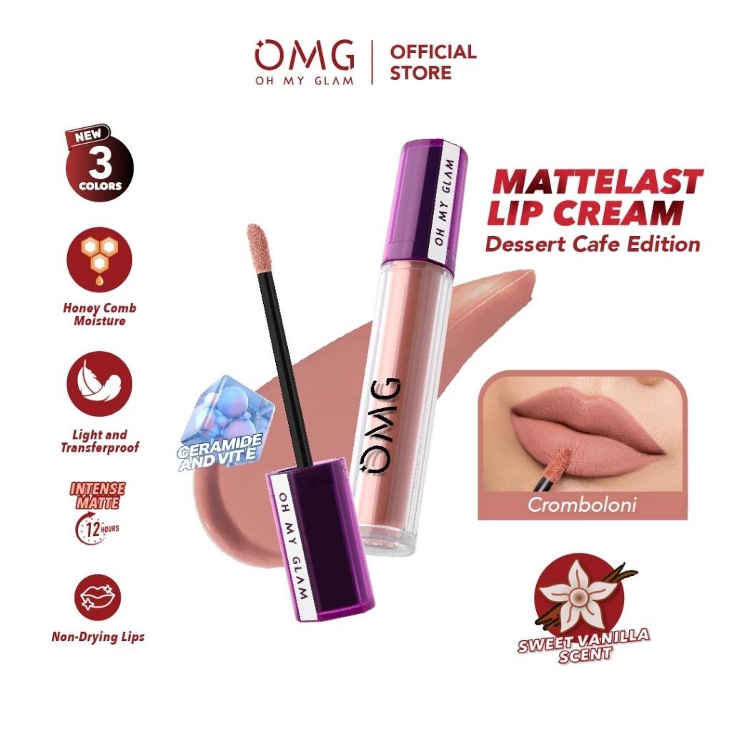 FANCY X JULOI BEAUTY OMG Oh My Glam Mattelast Lip Cream 2.9g | Lip Cream Matte Dengan Warna Intense, Tahan Lama & Ringan