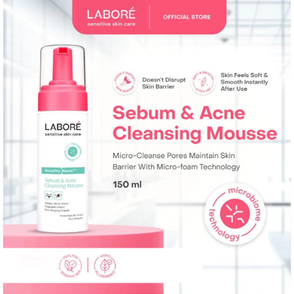 Gentle Yet Effective: LABORE Sebum & Acne Cleansing Mousse