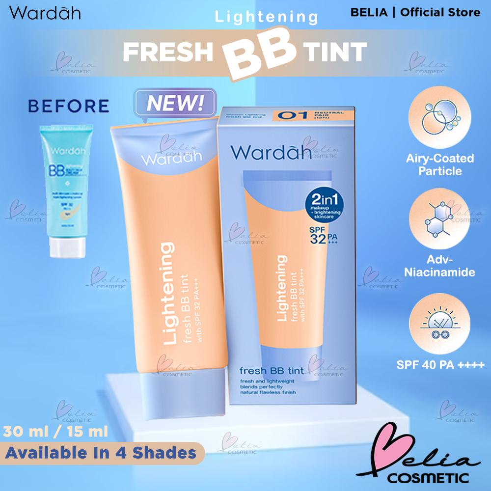 WARDAH BB Cream Everyday & Lightening – 15ml / 30ml | Light & Natural Shades