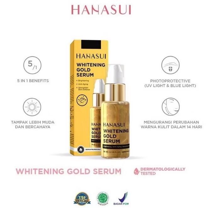 Hanasui Gold Radiance Elixir – 20ml Anti-Aging Brightening Serum