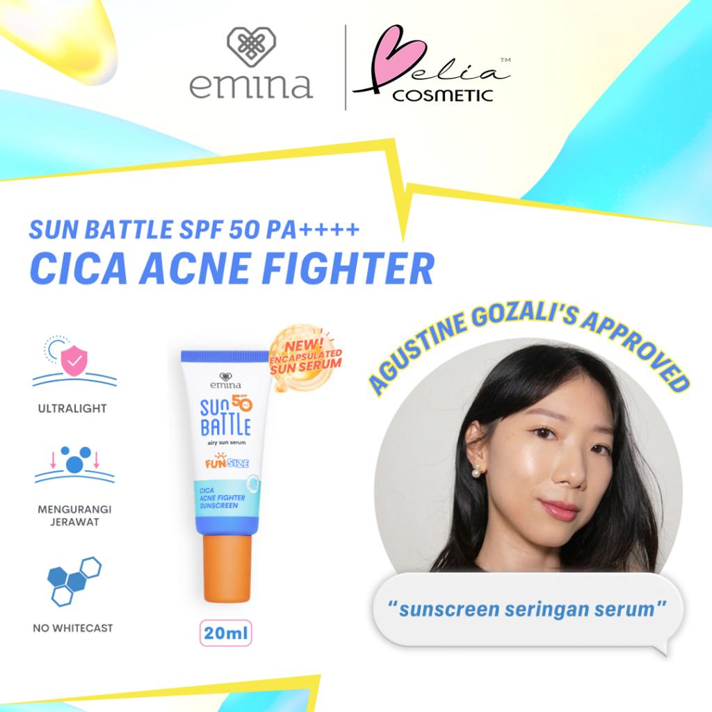 Emina Sun Protection & Sun Battle SPF Series | SPF 30 / SPF 45 / SPF 50 PA+++ | Serba Ada