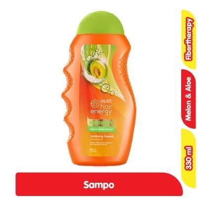 Makarizo Hair Energy Hair Fall Control Shampoo 330ml With Melon & Aloe Vera Extract – Refreshing Formula for Stronger, Healthier Hair