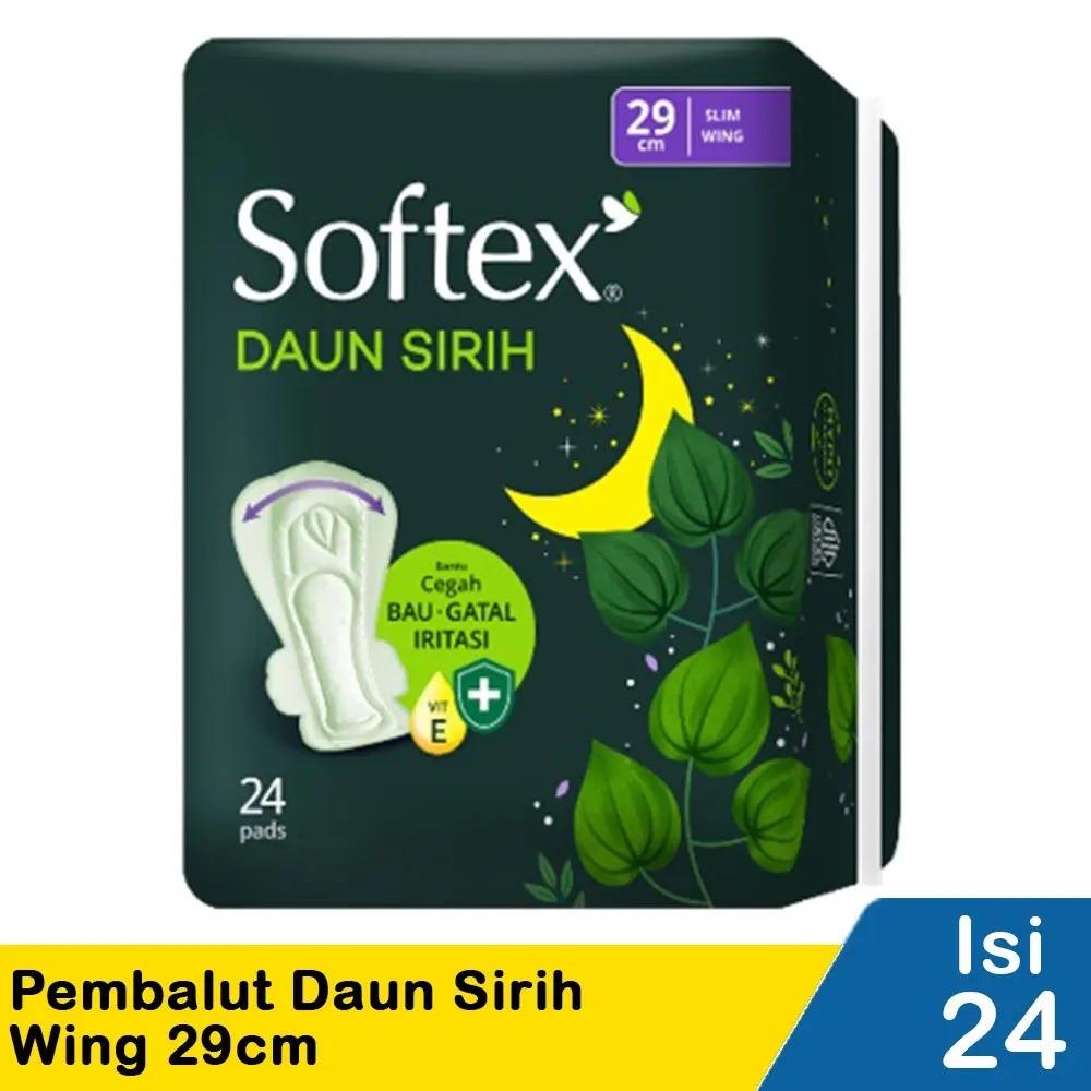 Softex Herbal Sanitary Pads with Betel Leaf – Natural Odor Control & Gentle Protection for a Fresher Period
