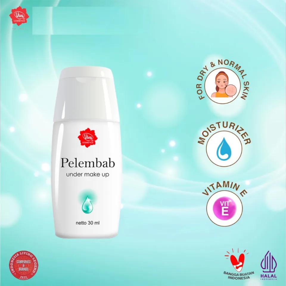Viva Pelembab 30ml Under Make Up Lotion for Normal Dry Skin with Moisturizer & Vitamin E Daily Use