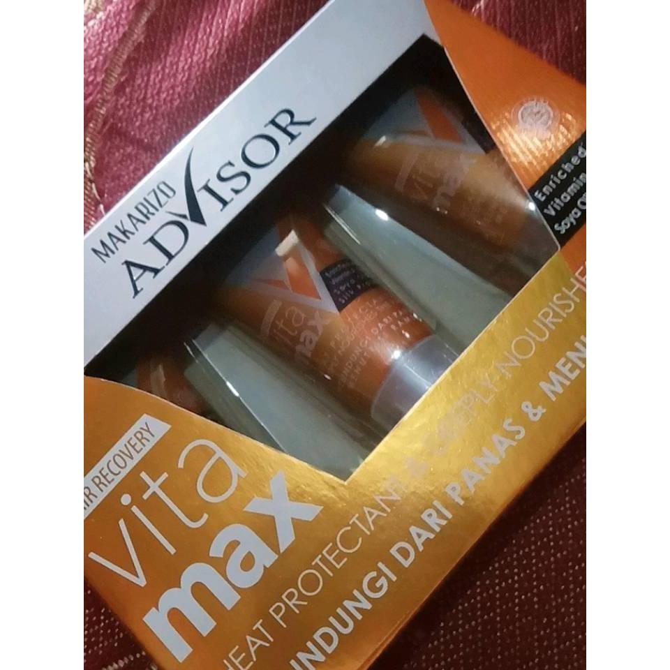 Makarizo Advisor Hair Recovery 3x8ml – Intensive Damage Repair with Pro-Vitamin B5 & Royal Jelly