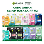 GARNIER Vitamin C Serum Masker Wajah Bright Complete 10 Pcs Lebih Hemat skincare