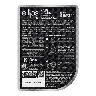 Ellips Hair Vitamin Hair Repair - 6 Capsules Revive Damaged Hair | Intense Nourishment | Easy-To-Use Capsules