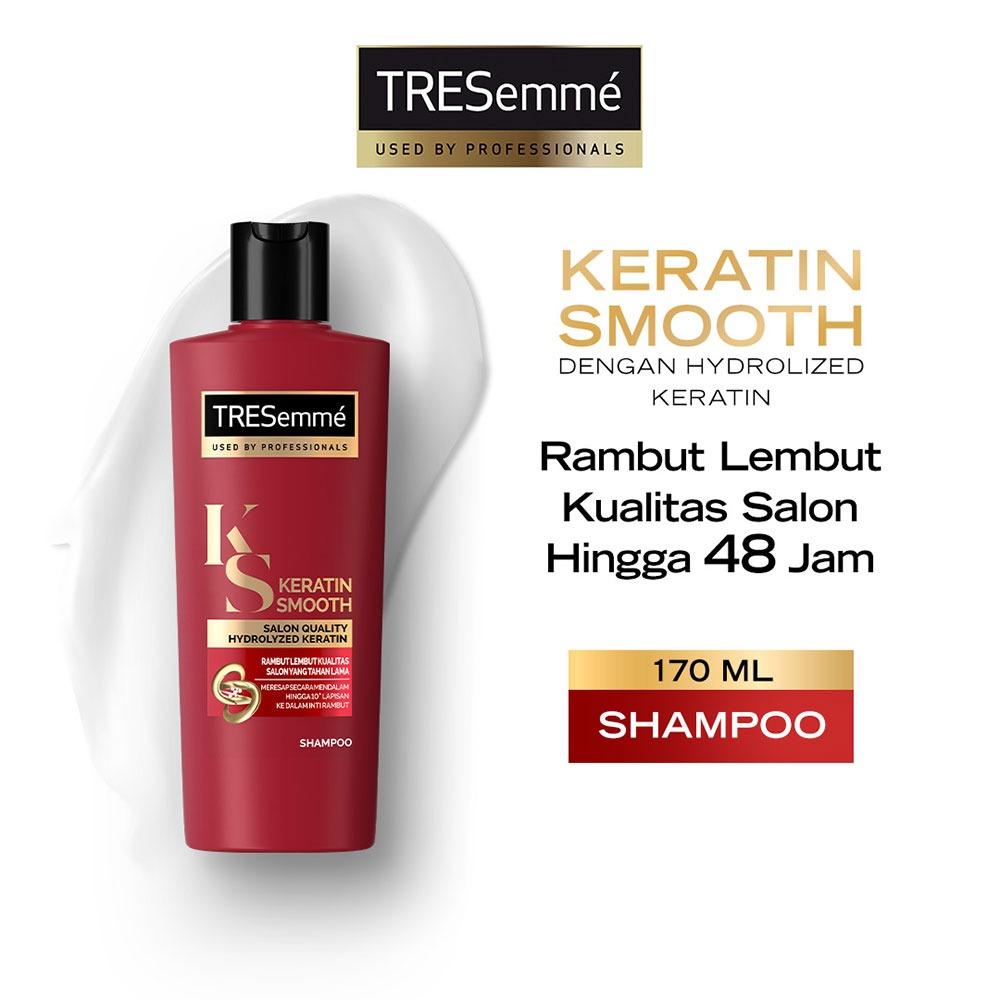TRESemmé Keratin Smooth Shampoo – 5 Benefits in 1 Wash: Silky, Straight, Frizz-Free Hair with Salon Finish