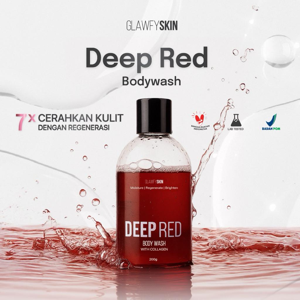 Glawfyskin - Deep Red Bodywash Whitening