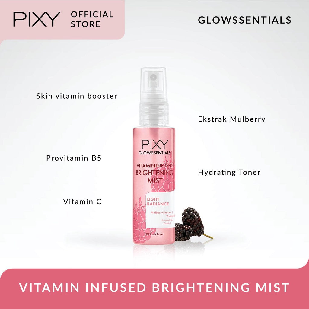 PIXY Glowssentials Vitamin Infused Brightening Mist 60ml