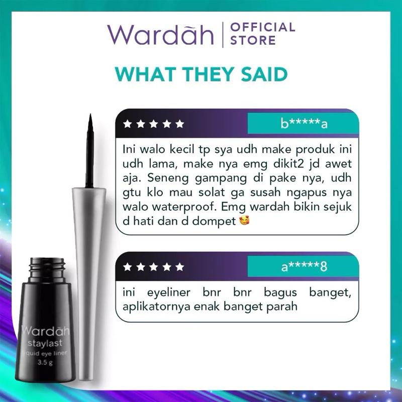 Wardah Staylast Waterproof Liquid Eyeliner – Bold Precision for All-Day Drama