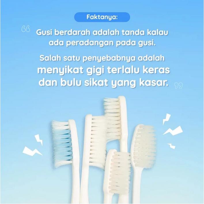 Ciptadent Sikat Gigi SINGLE Card Crystal / Diamond Clean SOFT