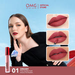 FANCY X JULOI BEAUTY OMG Oh My Glam Mattelast Lip Cream 2.9g | Lip Cream Matte Dengan Warna Intense, Tahan Lama & Ringan