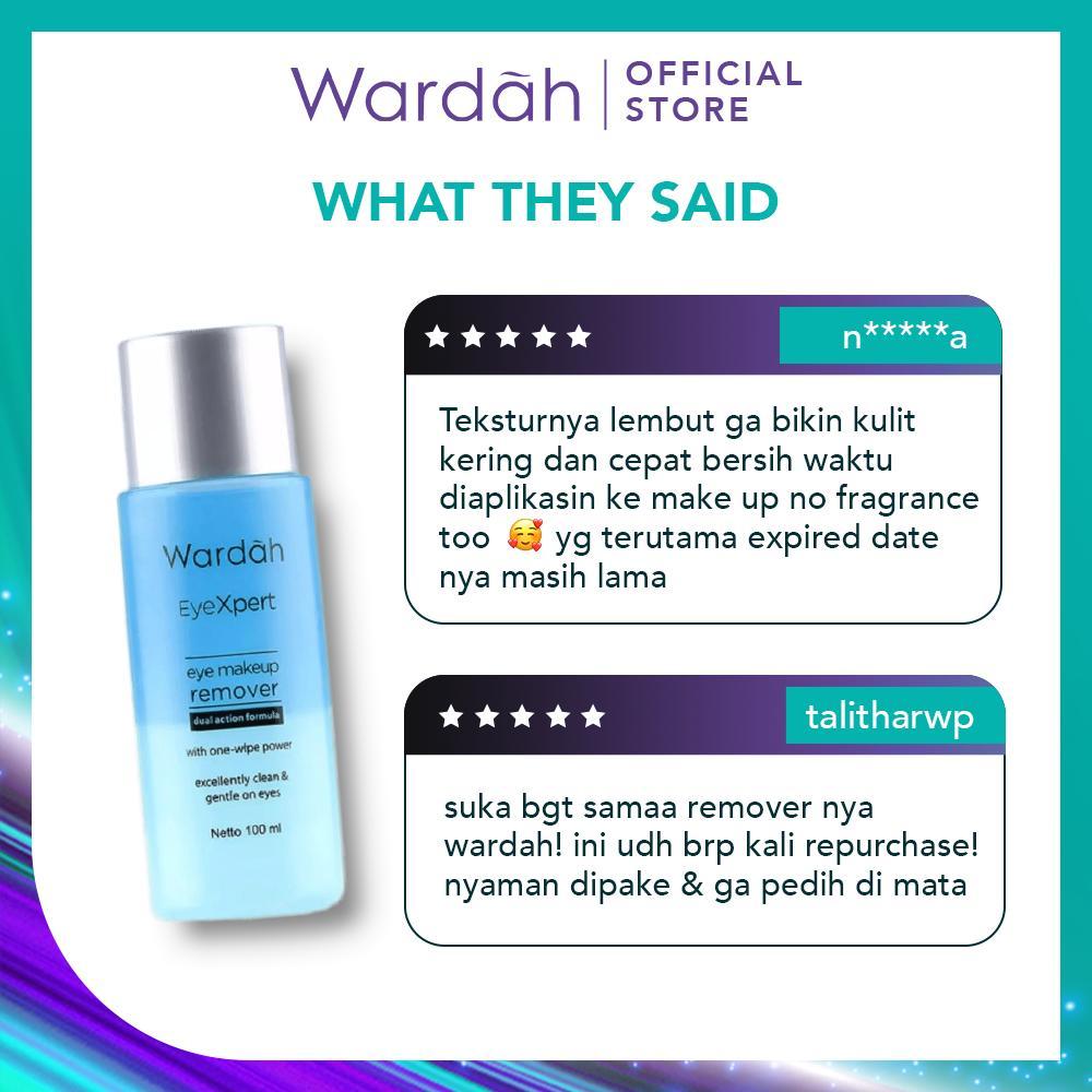 Wardah EyeXpert Eye & Lip Makeup Remover | Gentle & Effective | Removes Waterproof Makeup – Serba Ada
