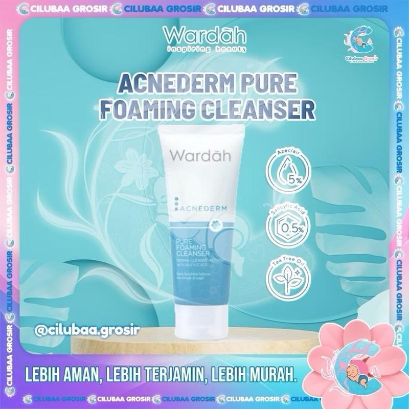 Wardah Acnederm DuoFoam – Acne-Fighting Cleanser (50mL & 100mL)