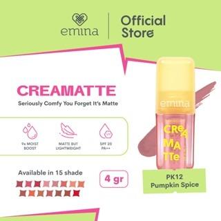 Emina Creamatte Lip Cream – Ultra Lightweight Matte with 9X Moisture Boost for Smooth, Comfortable Lips
