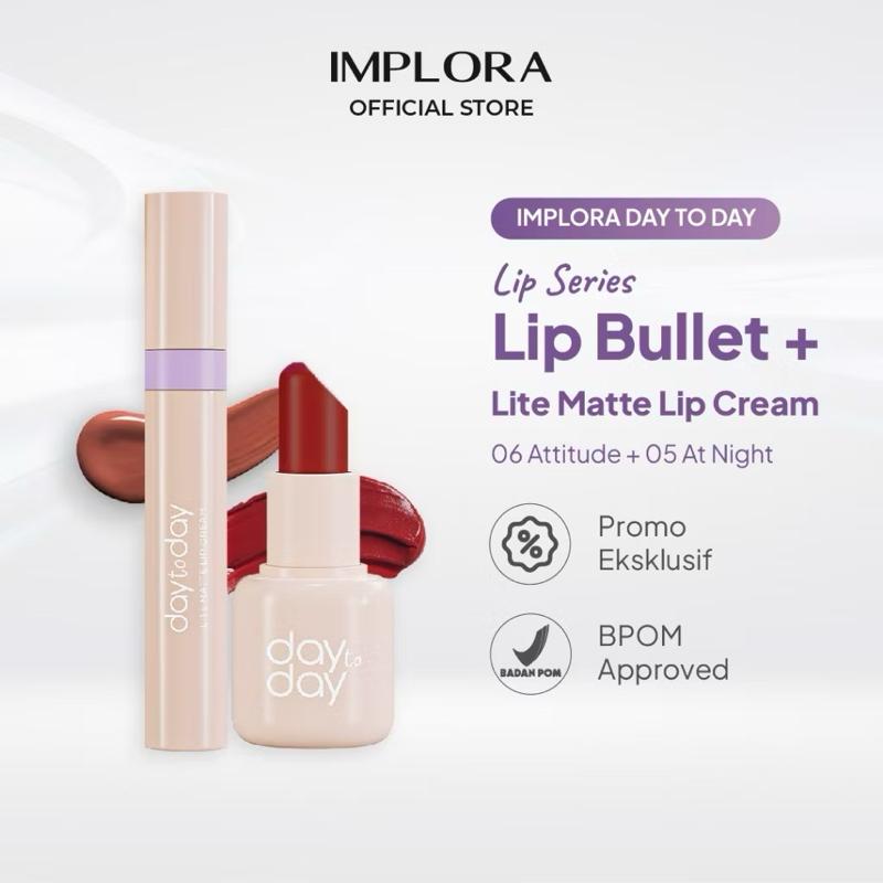 Implora DuoGlow Lip Fusion – Bullet & Matte Duo Set