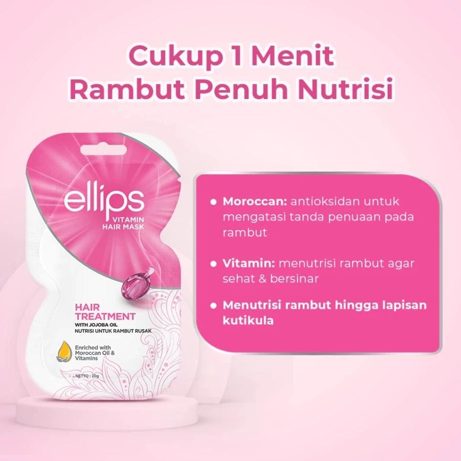 ELLIPS Vitamin Hair Mask Sachet Hair Repair 20gr | With Pro Keratin
