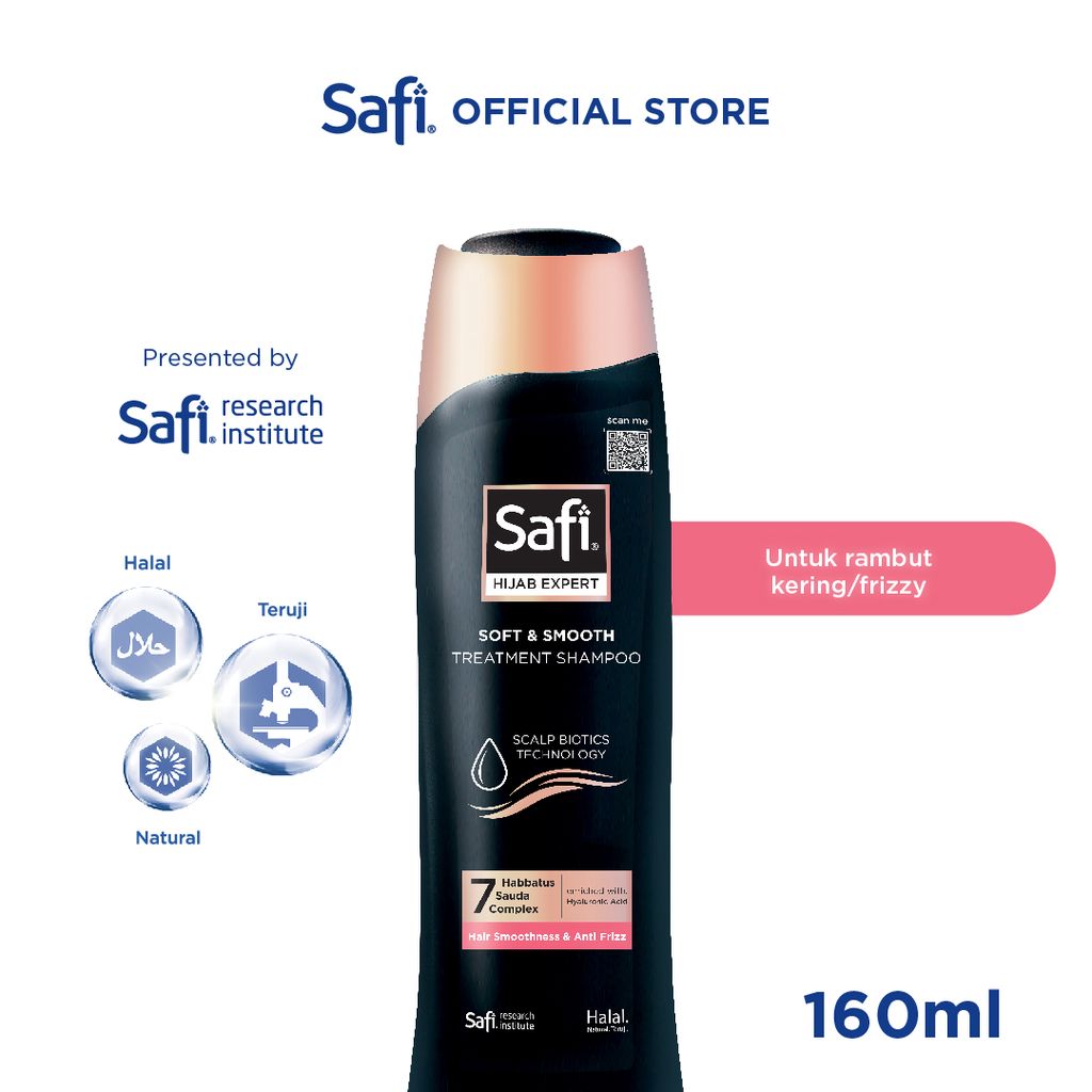 Safi Hijab Expert Soft & Smooth Shampoo 160 ml