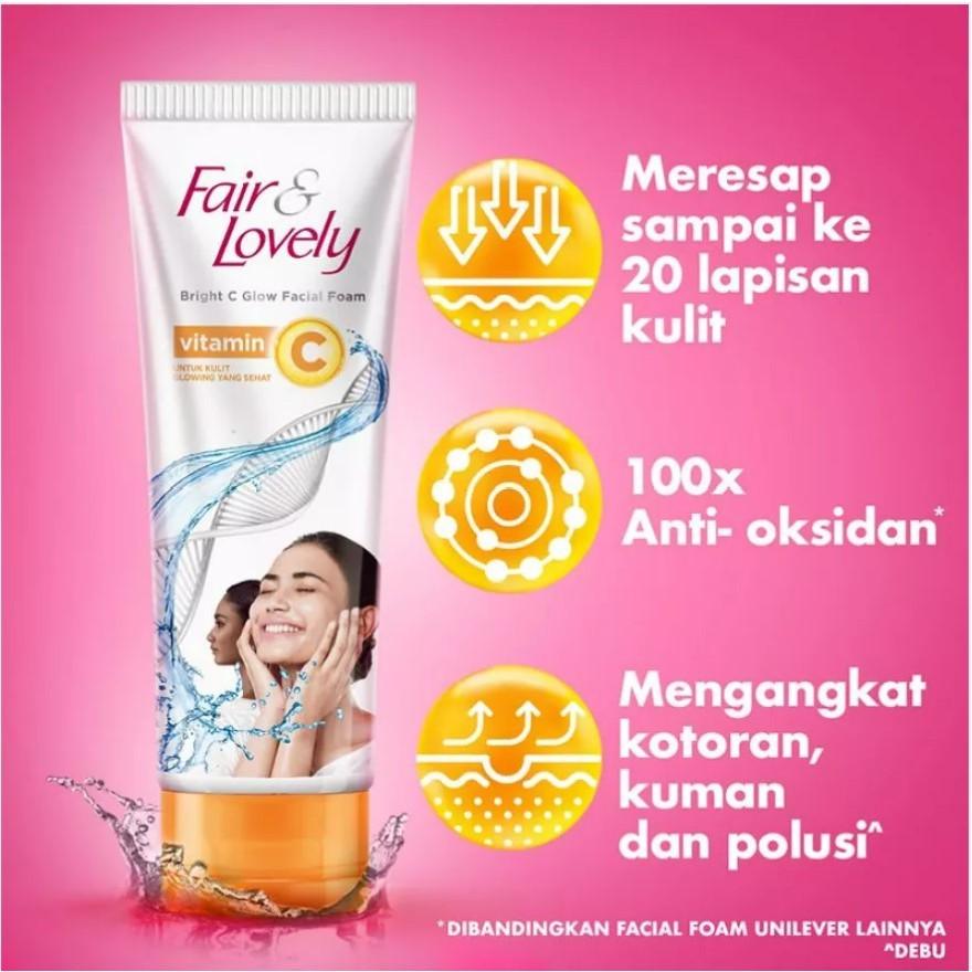 GLOW & LOVELY Melindungi UVA/UVB Multivitamin CREAM | FAIR & LOVELY Facial FOAM | BB Cream Wajah GLOWING