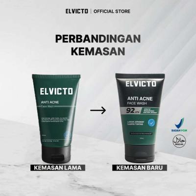 Elvicto Men’s Anti-Acne Facial Cleanser 100ml | Deep Clean + Acne Control for Oily & Breakout-Prone Skin