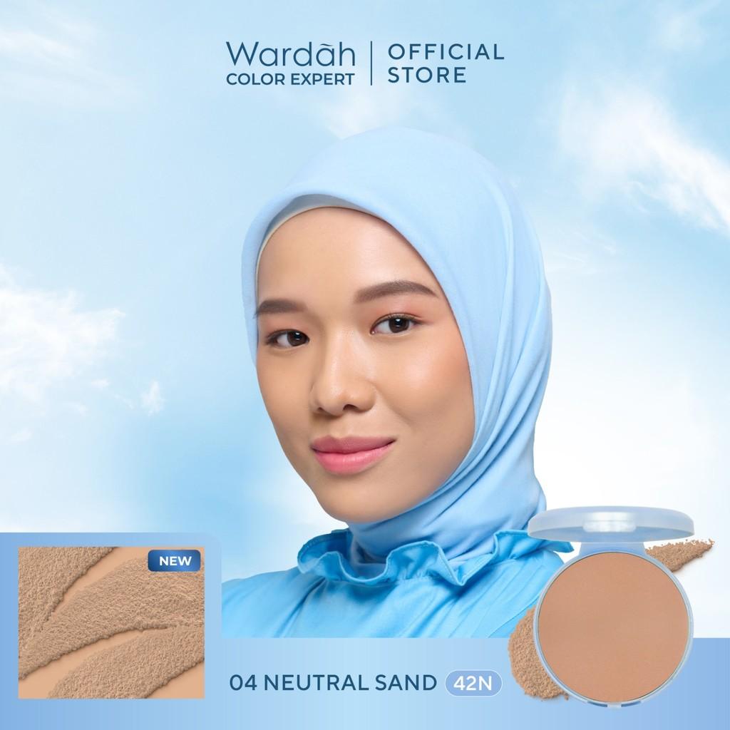 Wardah Lightweight Matte Powder Foundation Refill | Natural Finish | With Niacinamide | 12g | BPOM | Serba Ada!