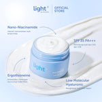 WARDAH Lightening Glowshot Day Moisturizer SPF 35 PA+++ 20ml | Light+ Cream Niacinamide Brightening Moisturizer Pemutih Wajah Facial Day Cream - Mencerahkan, Melembapkan, dan Melindungi Kulit