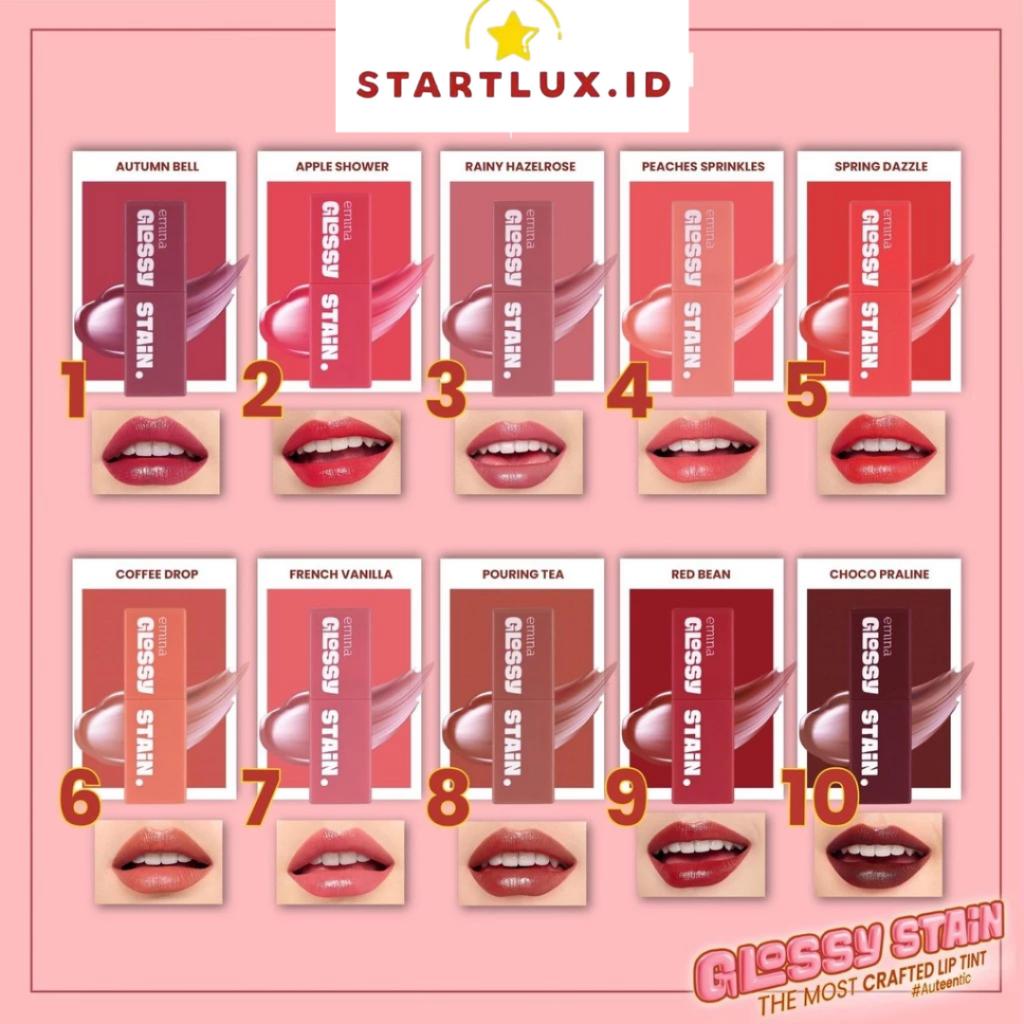 EMINA - Glossy Stain Lip Tint | Lightweight Long Lasting Lip Stain