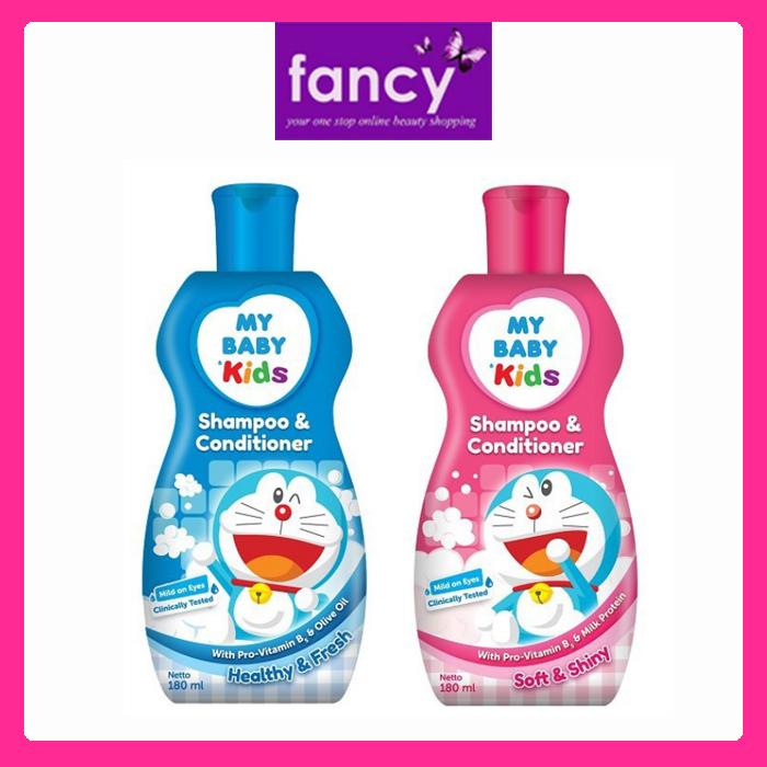My Baby Kids SHAMPOO & CONDITIONER 100ml  / 180 ml Healthy Fresh Soft Shiny Noursih Moisturizing NEW! Tidak Perih Di Mata