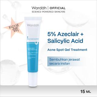 WARDAH – Acnederm Acne Spot Treatment Gel 15ml | BHA + Willowherb | Fades Acne Marks