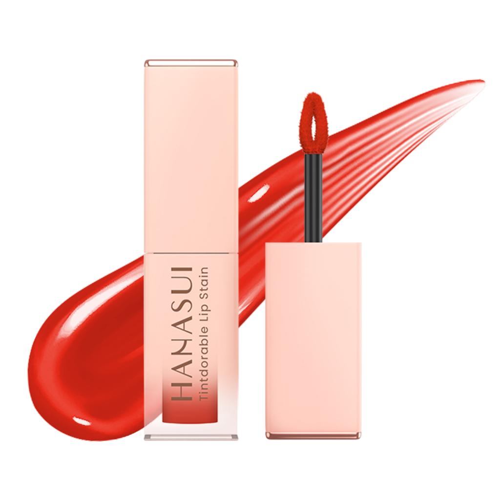 Hanasui Tintdorable Lip Stain - Long Lasting Halal Liptint with 9 Shades Available - Cherry, Cherry Berry, Sweet, Bloody, Root, Coffee, Wine