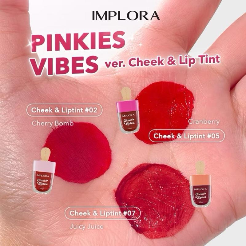 Implora TintTrio Magic Gloss – 3-in-1 Ombre Lip & Cheek Tint