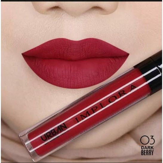 Implora Urban Lip Cream Matte – Long Lasting Soft Matte Lipstick
