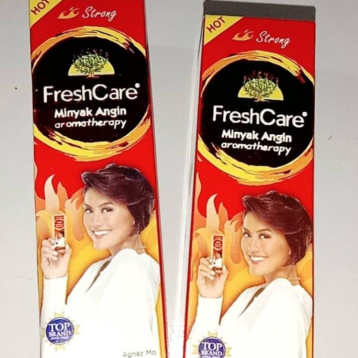 FreshCare Strong Aromatherapy Oil Roll-On - Extra Cool Herbal Relief for Headaches Dizziness & Nausea 10ml Minyak Angin Aroma Therapy Strong