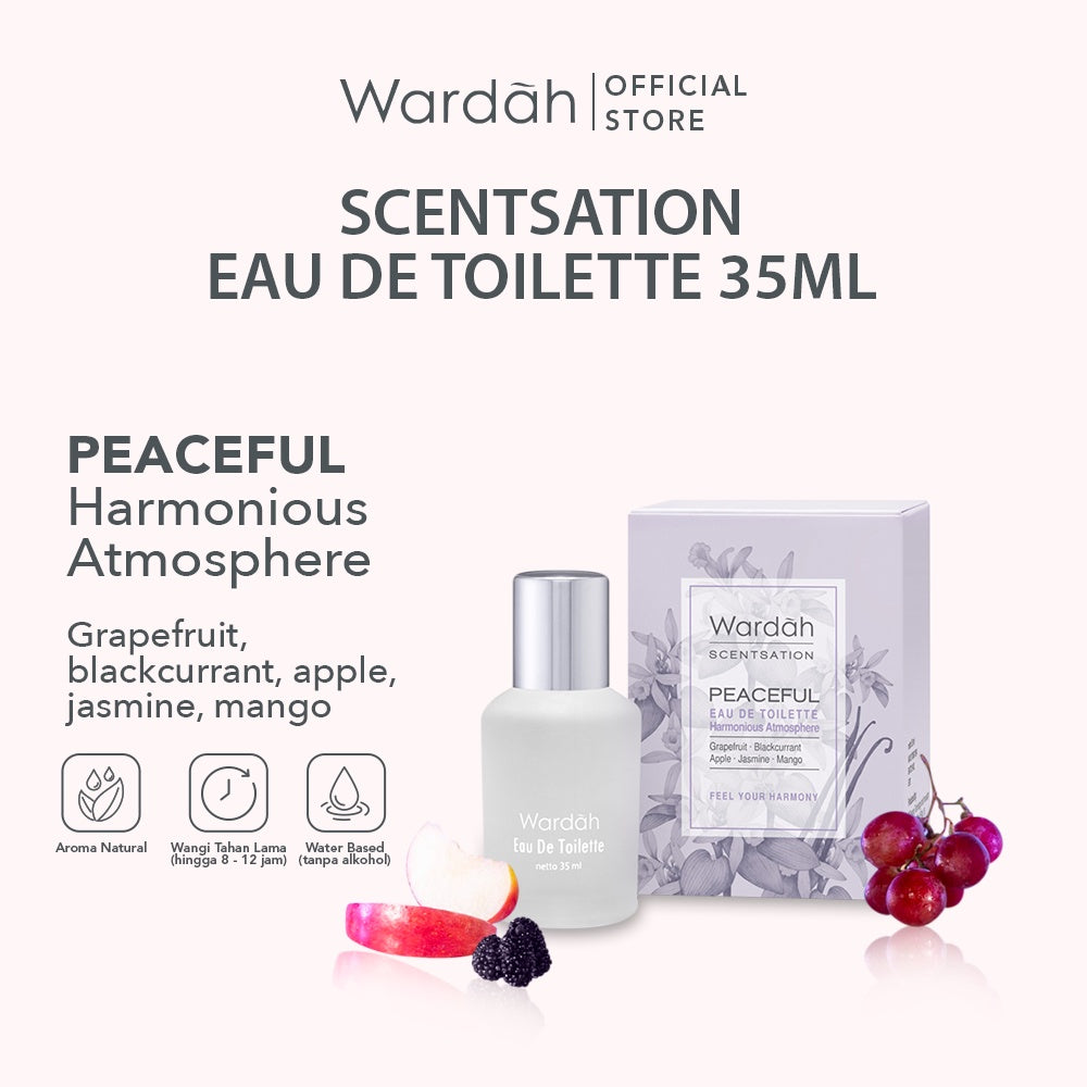 Wardah Scentsation  Eau De Toilette 35 ml - Parfum Wanita
