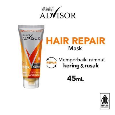 Makarizo Advisor Hair Repair Mask | Deep Nourishing Hair Mask for Damaged Hair | 45ml Tube